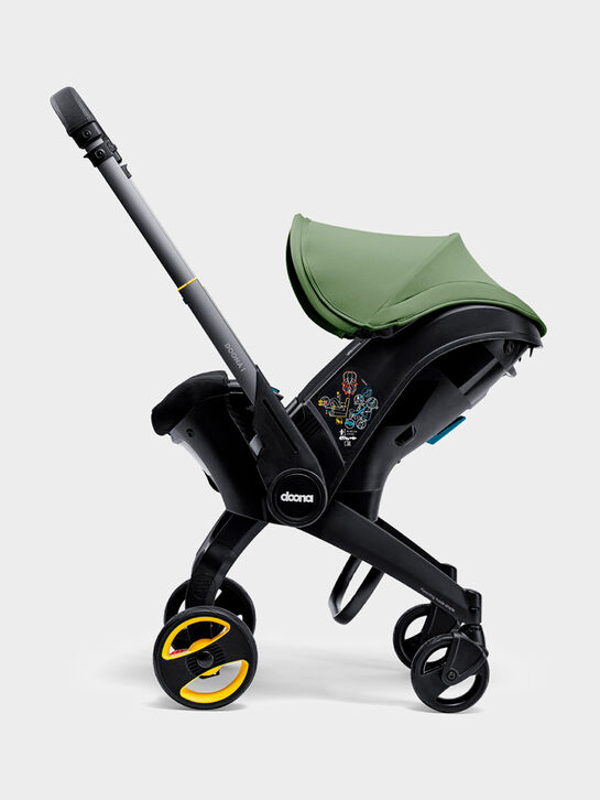 Коляска-автокресло Dоona i Desert Green в комплекте с базой ISOFIX Doona | Фото 3