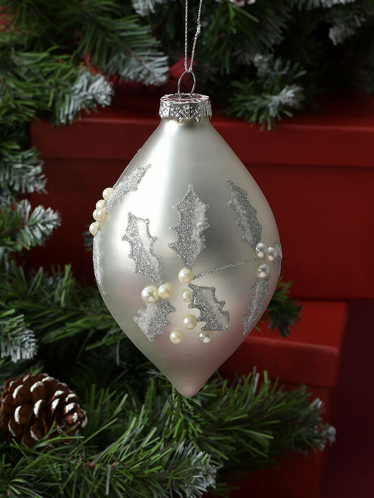 Шар 3D с жемчужинами, 10 см, серебро, 2 вида Goodwill | Фото 5