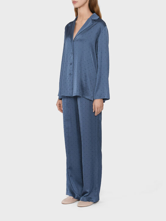 Комплект: жакет+брюки с мелкими стразами Flashin | Фото 3