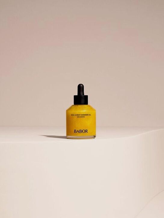 Масло-шиммер с glow-пигментами для сияющей и эластичной кожи grounding soul & body BABOR | Фото 6
