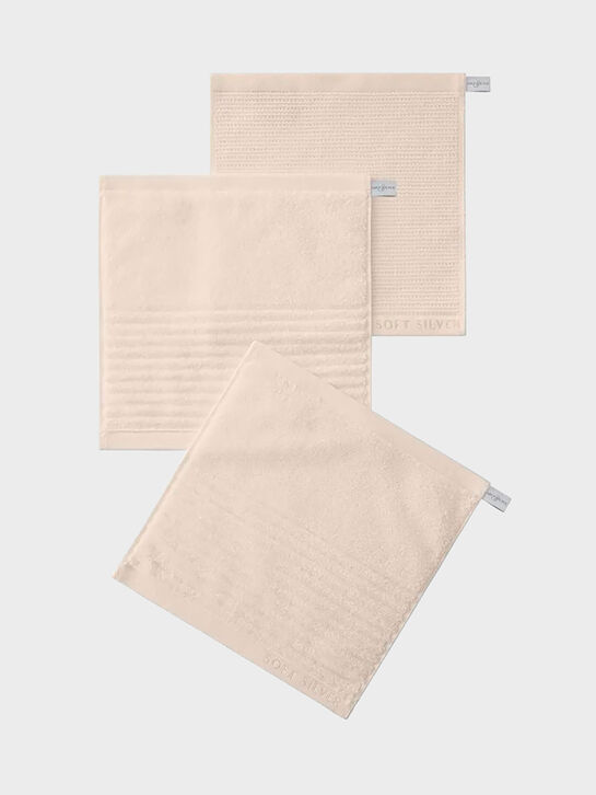 Набор полотенец 3шт 30x30см, Soft touch Soft Silver | Фото 1
