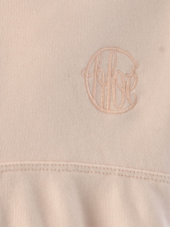 Спортивная куртка с вышитым лого в тон Chloe | Фото 3