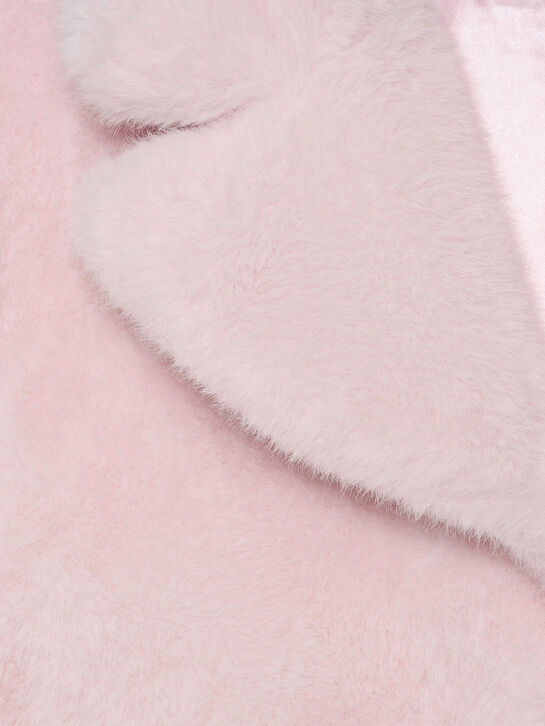 Шуба из эко меха Monnalisa | Фото 3