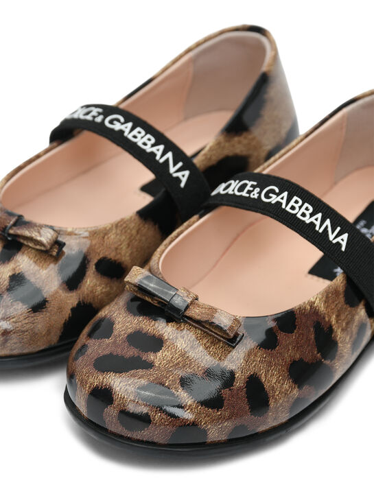 Туфли с леопардовым принтом Dolce&Gabbana | Фото 3