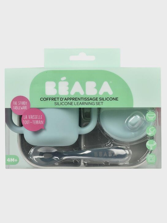 Набор посуды: тарелка, ложка, поильник  BEABA | Фото 2