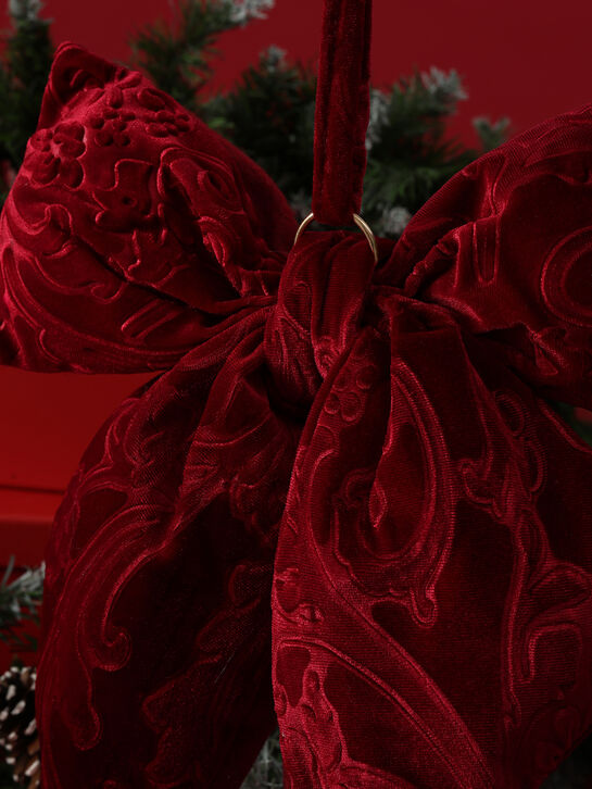 Бант для декора с бархатной текстурой, 30 см Goodwill | Фото 4