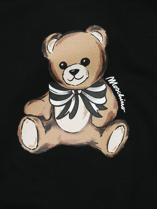 Спортивный костюм с принтом &quot;медвежонок&quot; Moschino | Фото 3