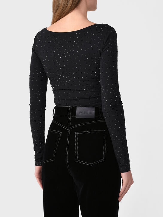 Боди со стразами Flashin | Фото 5