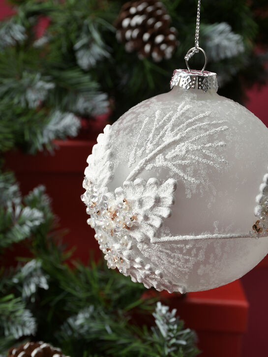 Шар 3D с жемчужинами, 10 см, белый, 2 вида Goodwill | Фото 7