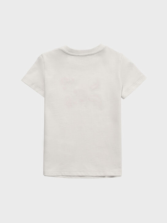 Футболка с цветочной вышивкой и лого на груди Etro | Фото 2