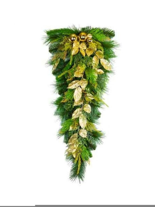 Капля/елка хвойная &quot;Золотой лес&quot; 81 см Holiday Classics | Фото 1