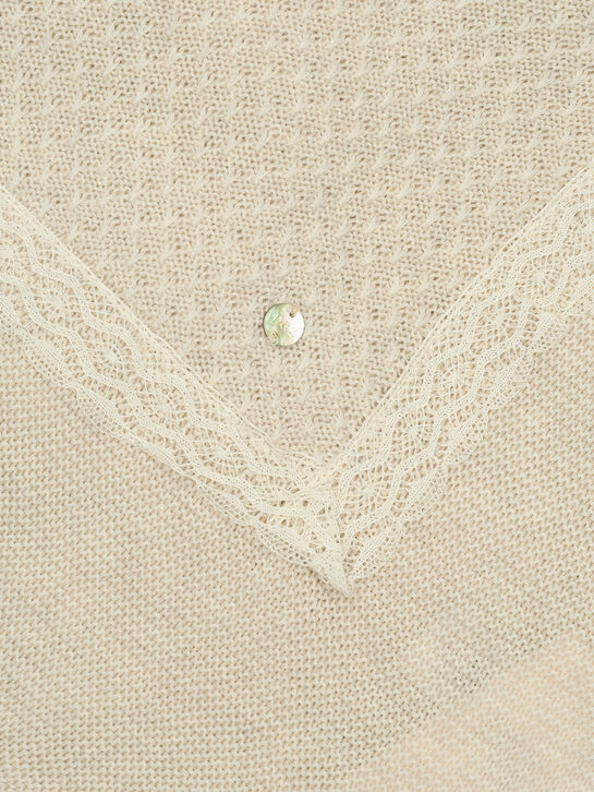 Плед с кружевной отделкой Paz Rodriguez | Фото 4