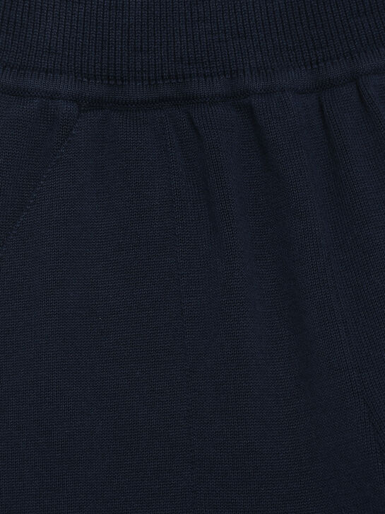 Брюки с эластичным поясом, синие KengLabel | Фото 3