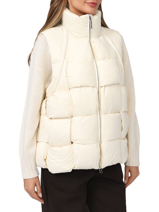 Жилет over size, молочный Freedomday | Фото 3