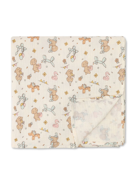 Комплект пеленок из муслина 3 шт, 120х120 см Jan&Sofie | Фото 8