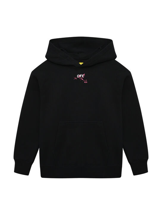 Толстовка-худи с белым лого Off-White | Фото 1