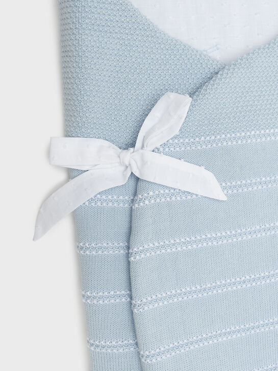 Конверт в полоску, голубой Paz Rodriguez | Фото 4