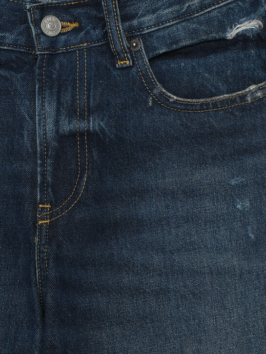 Джинсы с разрезами, синие Diesel | Фото 3