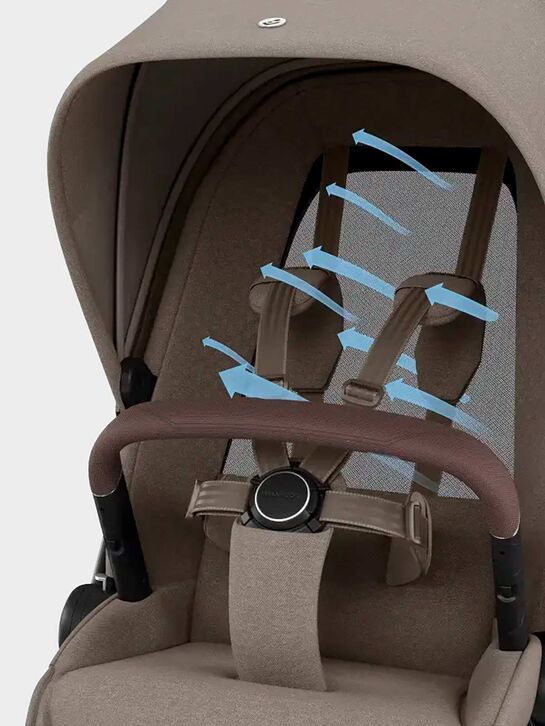 Коляска 2 в 1 Maxi-Cosi Fame Twillic Truffel  | Фото 14