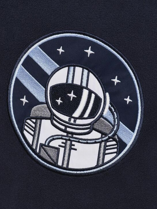 Базовая флисовая кофта, темно-синяя PinBina | Фото 5