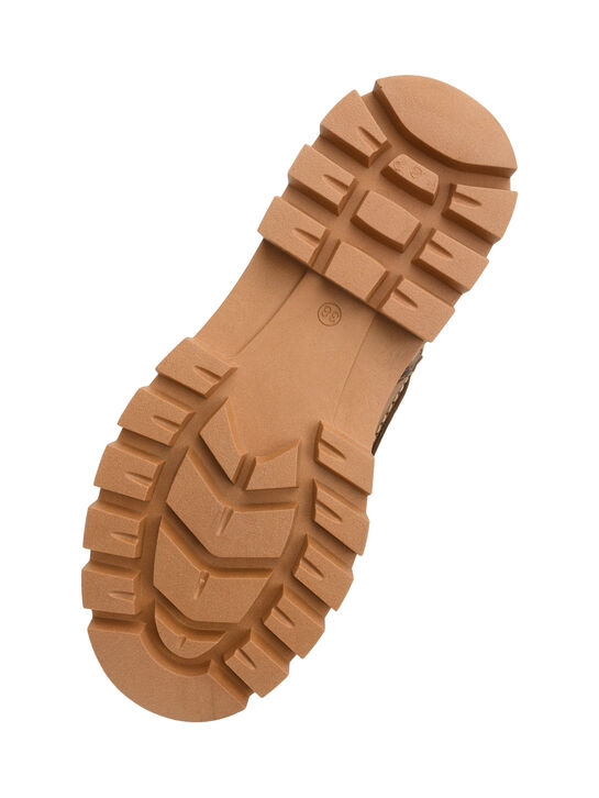 Ботинки замшевые, коричневые Dsquared2 | Фото 4