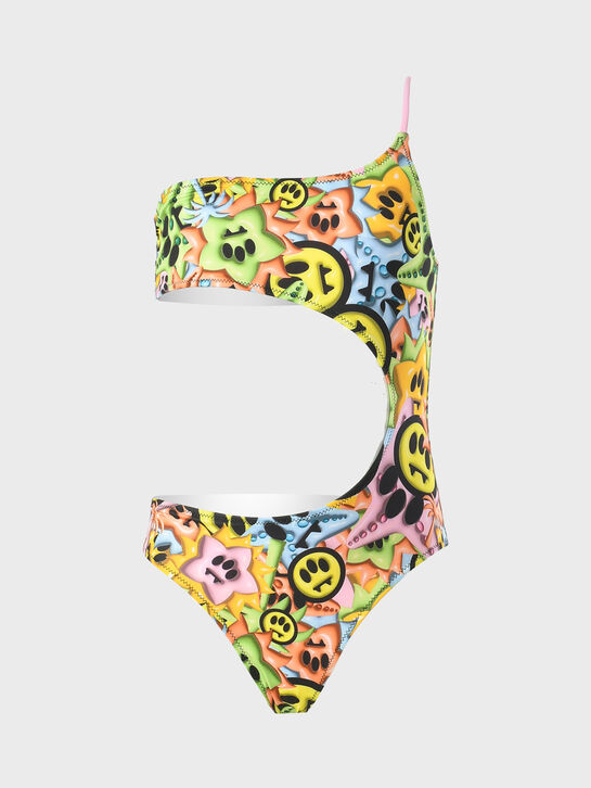 Купальник на одно плечо с вырезом Barrow | Фото 1