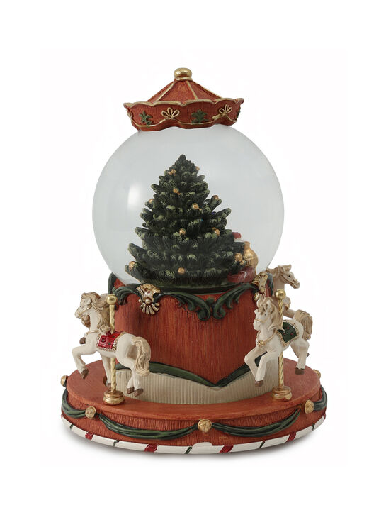 Фигурка в стеклянном шаре &quot;Карусель&quot; (движение, музыка, подсветка) TIANQIN ARTS AND CRAFTS | Фото 3