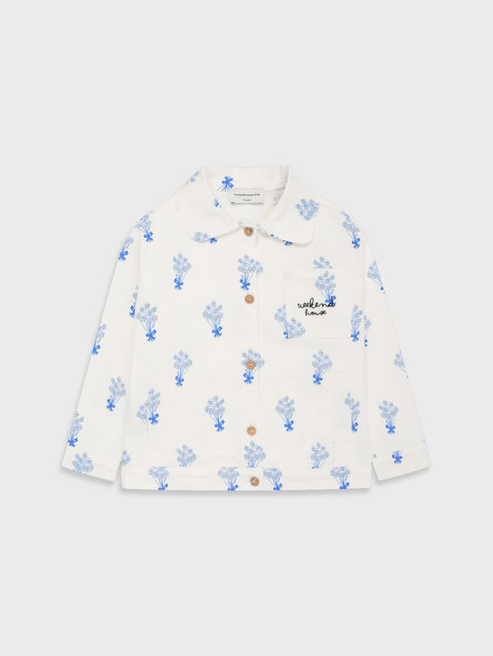 Куртка с принтом &quot;букеты&quot; Weekend house kids | Фото 1