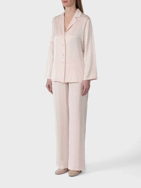 Комплект: жакет+брюки с мелкими стразами Flashin | Фото 3