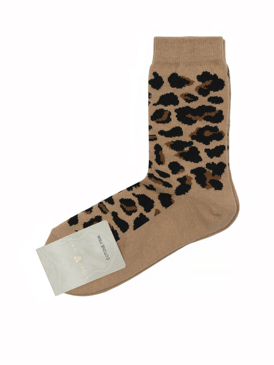 Носки с леопрадовым принтом Story Loris | Фото 1