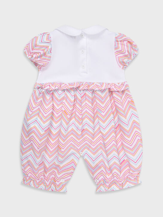 Песочник с узором зигзаг и логотипом, розовый Missoni | Фото 2