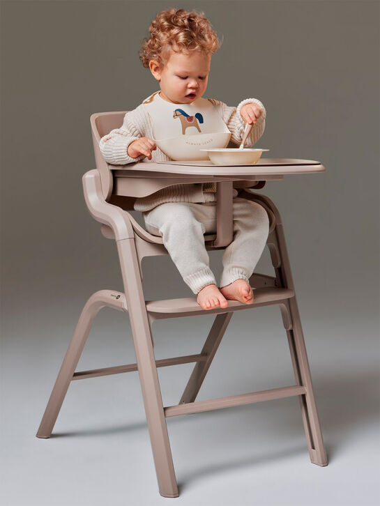 Стул для кормления CHARLEY (beige grey) Happy Baby | Фото 10