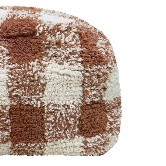 Подушка-пуф Шахматы тоффи 20х40х40 см Lorena Canals | Фото 3