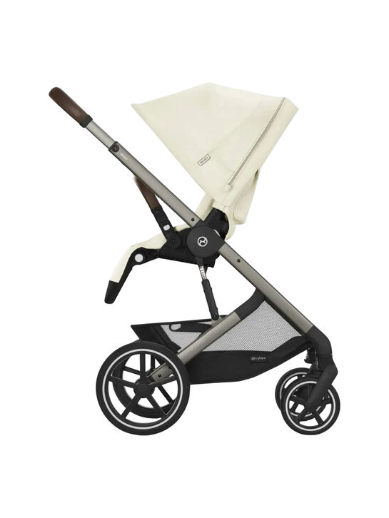 Коляска 2в1 Balios S Lux TPE Seashell Beige с дождевиком CYBEX | Фото 5