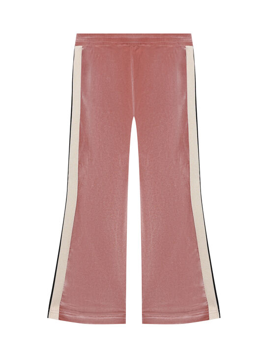 Спортивные брюки велюровые, розовые Palm Angels | Фото 3