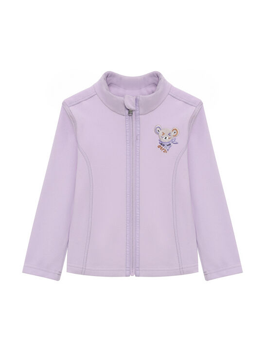 Кофта из флиса с вышивкой Poivre Blanc | Фото 1