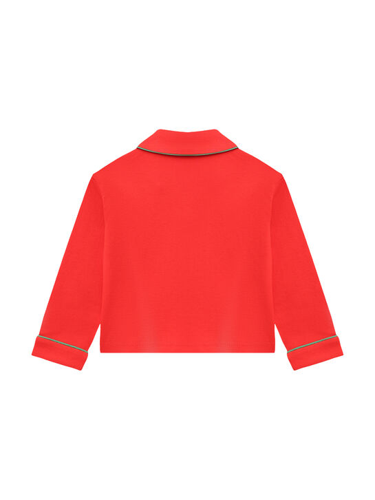 Пижама с вышивкой &quot;лошадка&quot;, красная Dan Maralex | Фото 3