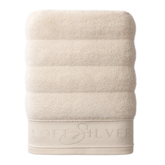 Полотенце махровое антибактериальное для тела 70х140 см Soft wave Soft Silver | Фото 2
