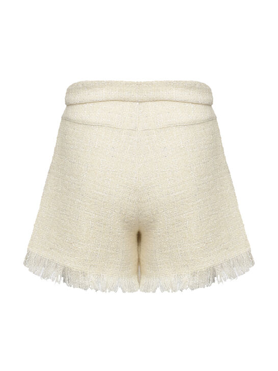 Юбка-шорты твидовые MSGM | Фото 4