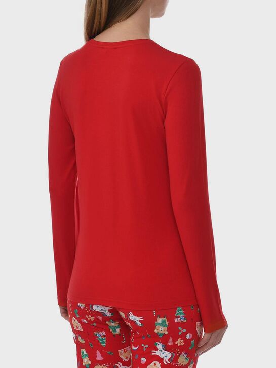 Пижама с принтом &quot;Веселая ночь&quot; Eirene | Фото 4