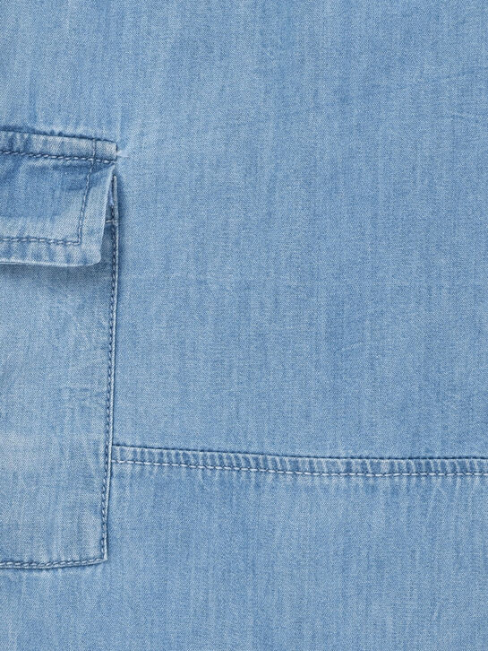 Джинсы с карманами карго, голубые Molo | Фото 3