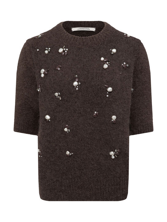 Джемпер с декором из жемчужин Dorothee Schumacher | Фото 1