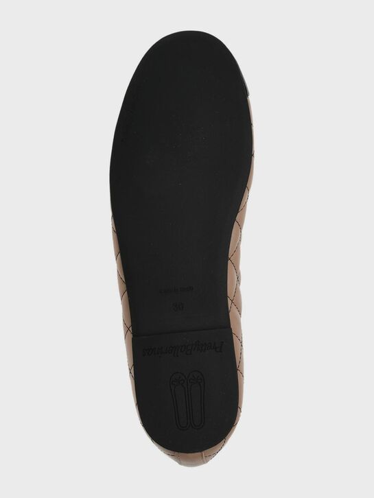 Стёганые туфли с тонким бантом Pretty Ballerinas | Фото 5