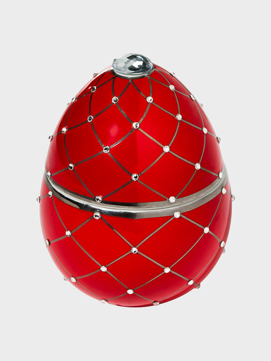 Ароматическая свеча Bois de Russie Red silver stripes, 200 г Ladenac Milano | Фото 1