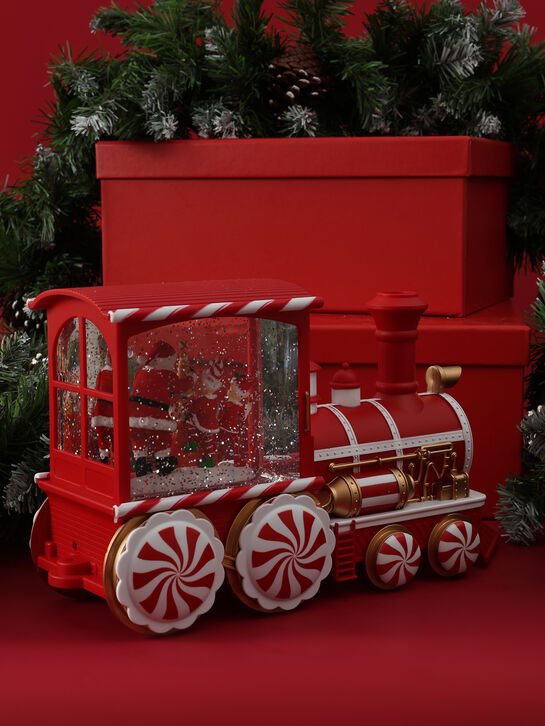 Новогодний сувенир Локомотив Санты 32×10×16,51 см Timstor | Фото 3