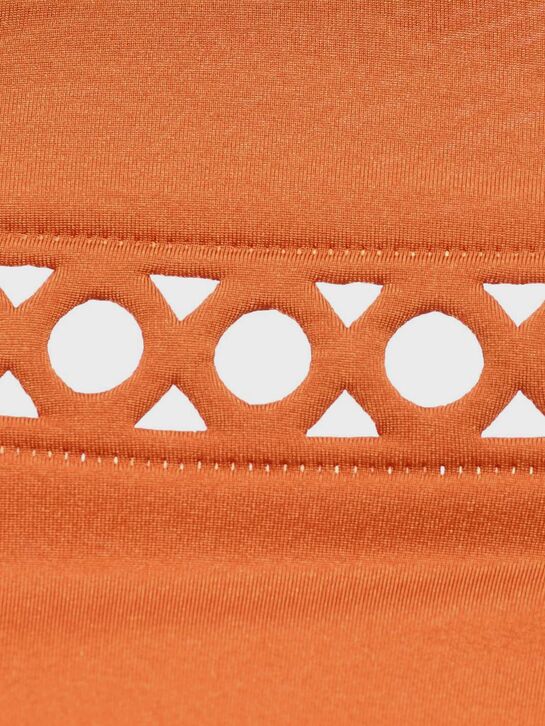 Купальник для беременных слитный на бретельках, горчичный Cache Coeur | Фото 3