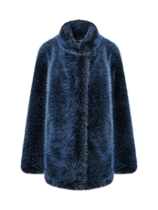 Пальто из эко-меха Flashin | Фото 1