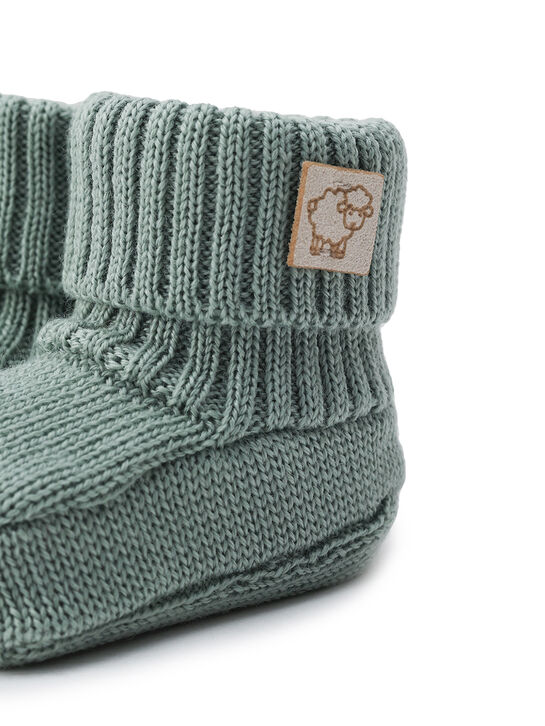 Пинетки из шерсти мериносов Maglificio di Verona | Фото 5