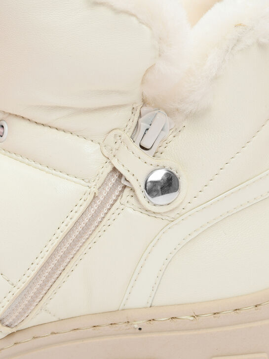 Ботинки дутые, кремовые Rondinella | Фото 5