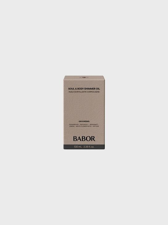 Масло-шиммер с glow-пигментами для сияющей и эластичной кожи grounding soul & body BABOR | Фото 5